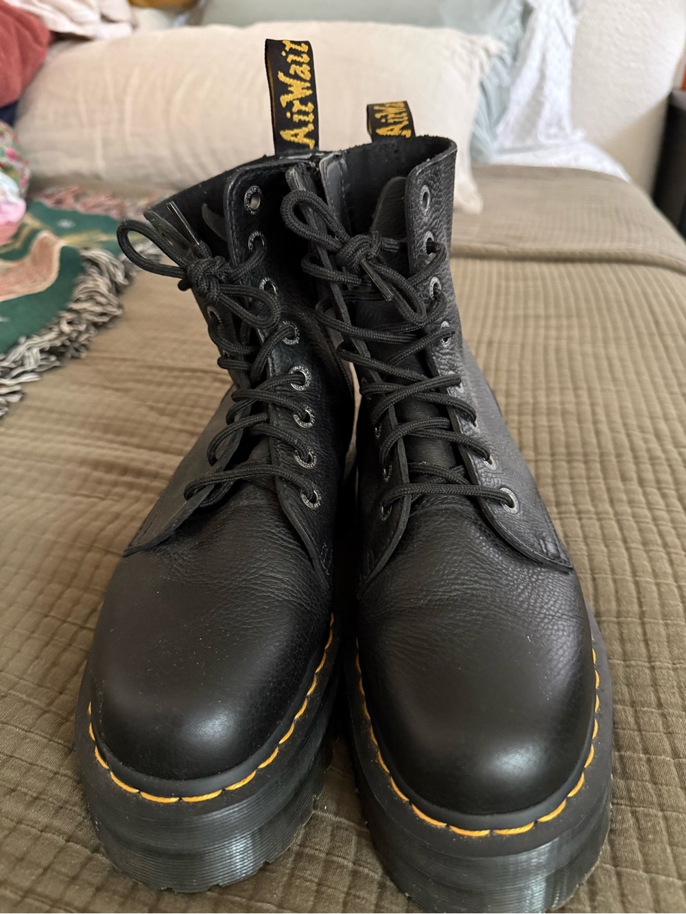 Dr. Martens Jadon 8-Eye Lace-Up Boots